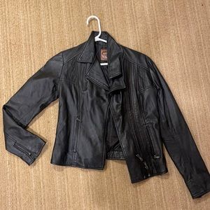 Leather jacket from Italy!